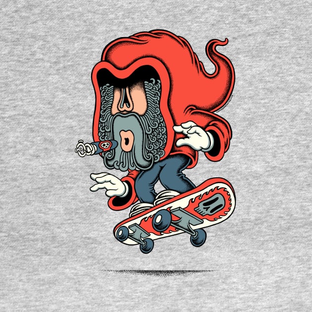 Skateboard Hoodie by Copenhagen Poster